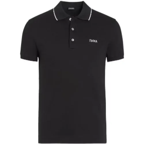 Polo Shirt , male, Sizes: M - Ermenegildo Zegna - Modalova