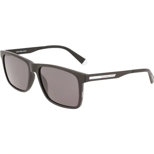 Black Sunglasses Ckj21624S-002 , male, Sizes: 57 MM - Calvin Klein - Modalova