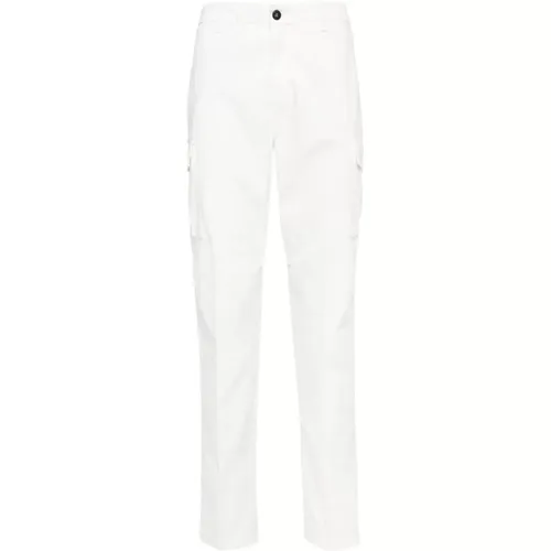 Cargo Pants in Cotton/Lyocell/Silk Blend , male, Sizes: W32, W36, W33, W31 - Eleventy - Modalova