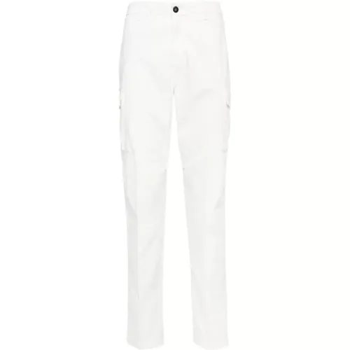Cargo Pants in Cotton/Lyocell/Silk Blend , male, Sizes: W32, W36, W34, W33, W31 - Eleventy - Modalova