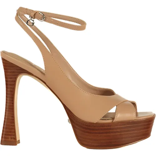 High Heel Sandals , female, Sizes: 6 UK, 5 UK, 7 UK - Guess - Modalova