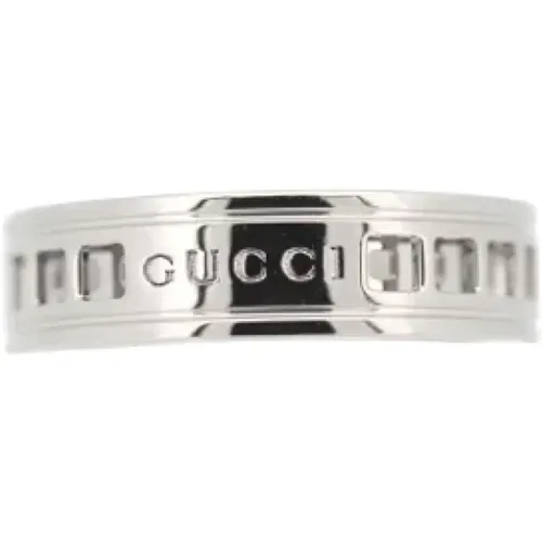 Pre-owned Metal rings , female, Sizes: ONE SIZE - Gucci Vintage - Modalova