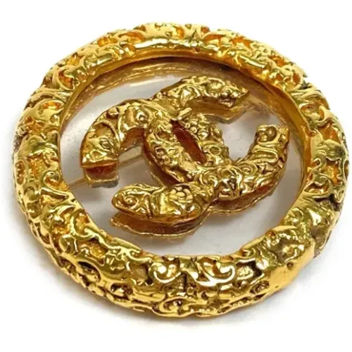 Pre-owned Metal chanel-jewelry , female, Sizes: ONE SIZE - Chanel Vintage - Modalova