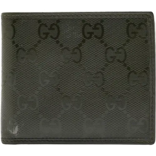 Pre-owned Coated canvas wallets , female, Sizes: ONE SIZE - Gucci Vintage - Modalova
