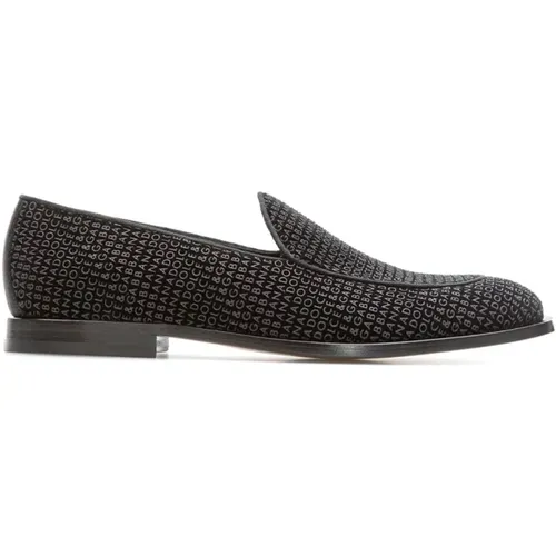 Stylish Loafers for Men , male, Sizes: 9 UK, 6 UK, 8 UK, 7 UK - Dolce & Gabbana - Modalova