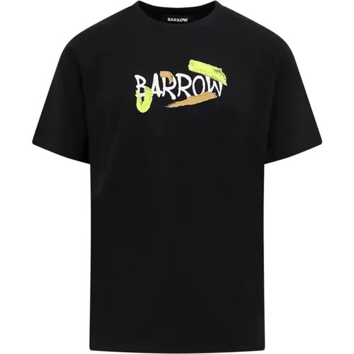 T-Shirt mit Logo-Print aus Baumwolle,T-Shirts,Bedruckte T-Shirts und Polos - Barrow - Modalova