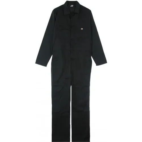 Elegant and Comfortable Haughton L/S Jumpsuit , female, Sizes: L, M, S - Dickies - Modalova