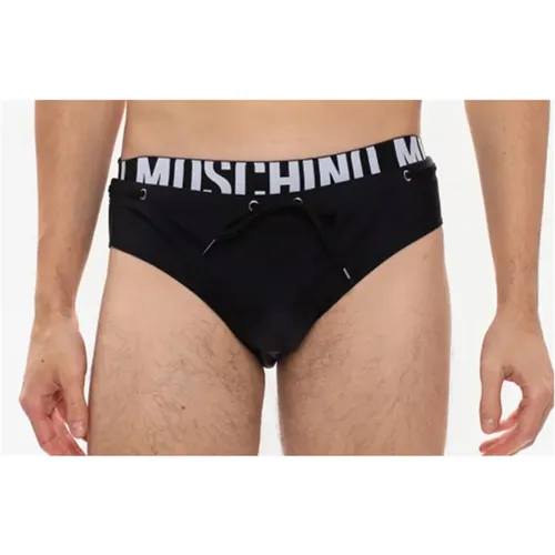 Schwarze Strandkleidung für Männer , Herren, Größe: S - Moschino - Modalova