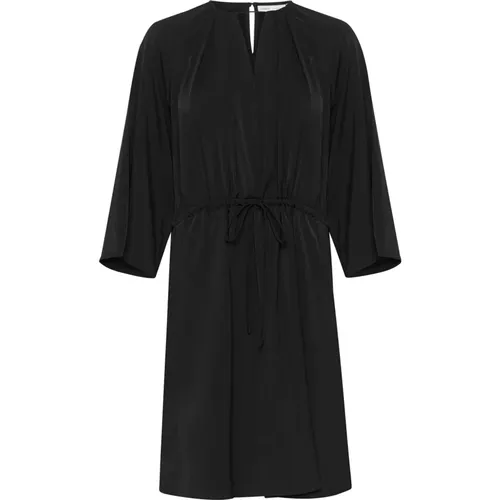 Elegantes Schwarzes Kleid mit ¾ Ärmeln - InWear - Modalova
