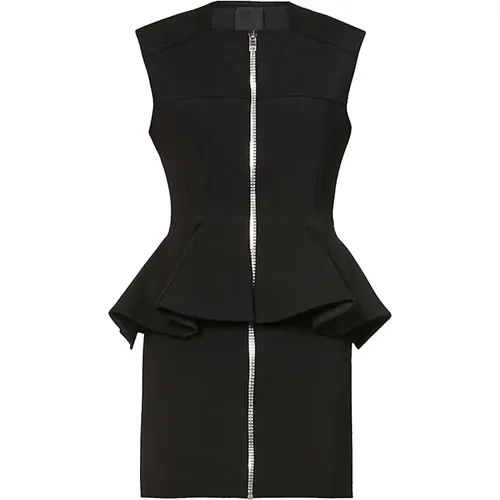 Stretch-Woven Mini Dress , female, Sizes: S, M - Givenchy - Modalova
