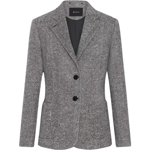 Herringbone Cashmere Blazer Kiton - Kiton - Modalova