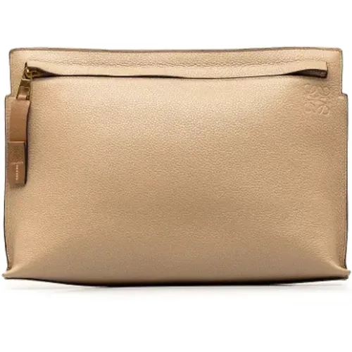 Pre-owned Leather pouches , female, Sizes: ONE SIZE - Loewe Pre-owned - Modalova