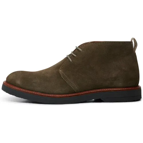 Kip Desert Boots , male, Sizes: 9 UK, 11 UK, 12 UK, 10 UK, 7 UK, 8 UK, 6 UK - Shoe the Bear - Modalova