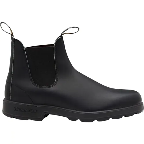 Schwarze Lederstiefel , Herren, Größe: 41 EU - Blundstone - Modalova