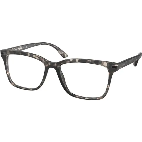 Stylish Eyewear Frames in Grey Havana , unisex, Sizes: 54 MM - Prada - Modalova