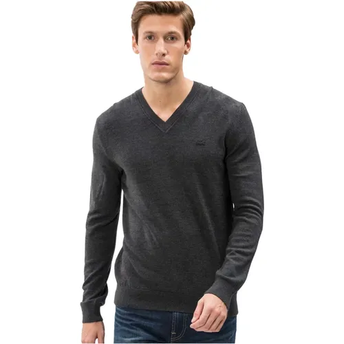 Grauer Sweatshirt Noos , Herren, Größe: XS - Lacoste - Modalova