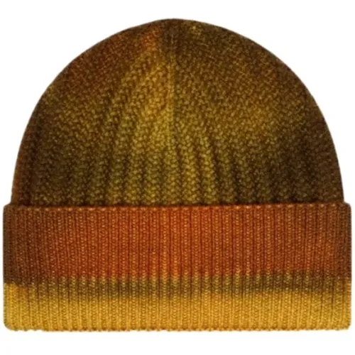 Ribbed Wool Beanie Hat , unisex, Sizes: ONE SIZE - Dondup - Modalova