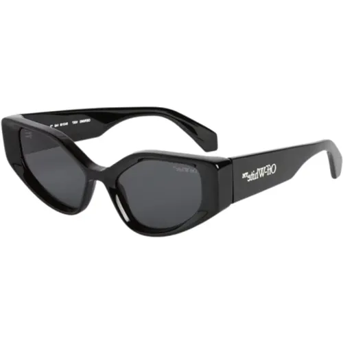 Memphis Sunglasses Women Accessories , female, Sizes: 54 MM - Off White - Modalova