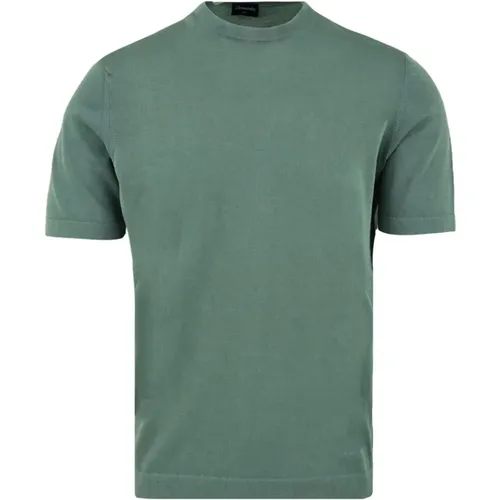 T-shirts and Polos , male, Sizes: XL, M, 2XL - Drumohr - Modalova