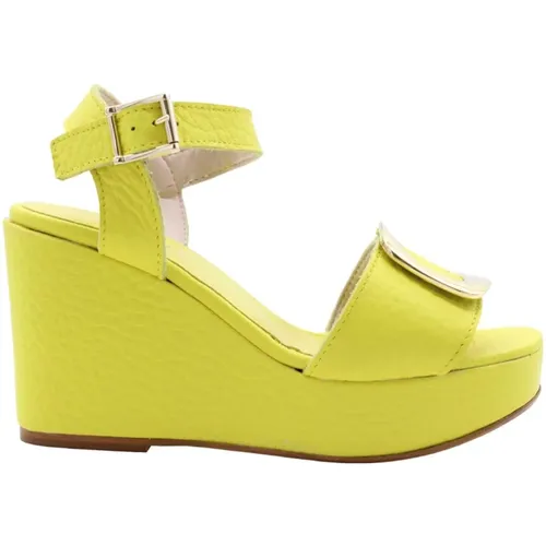 Wedges , female, Sizes: 4 UK - E mia - Modalova