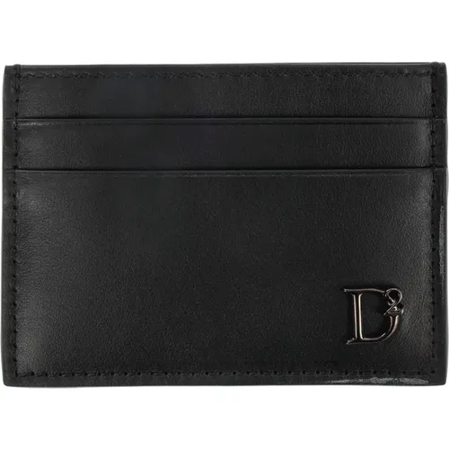 Card Holder Wallet , male, Sizes: ONE SIZE - Dsquared2 - Modalova