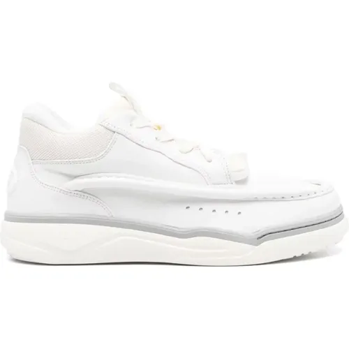 Leather Sneakers VLogo Detail , male, Sizes: 11 UK, 8 1/2 UK, 9 UK, 10 UK, 7 UK, 9 1/2 UK, 8 UK - Valentino Garavani - Modalova