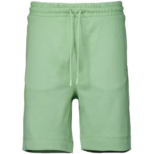 Stilvolle Grüne Shorts mit Kordelzug , Herren, Größe: M - Boss Orange - Modalova