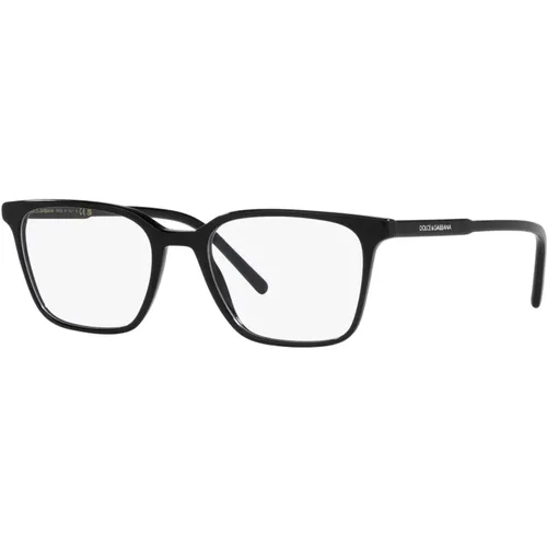 Schwarze Brillengestelle , unisex, Größe: 54 MM - Dolce & Gabbana - Modalova