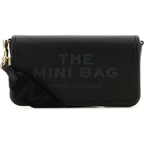 Schwarze Leder Mini Crossbody Tasche - Marc Jacobs - Modalova