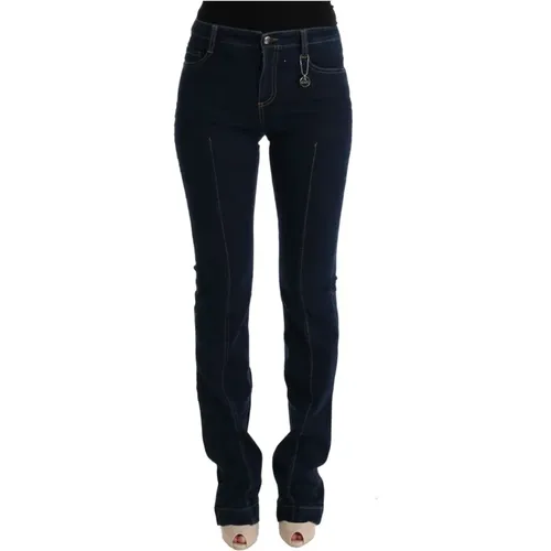 Blaue Ausgestellte Baumwolljeans - Costume National - Modalova