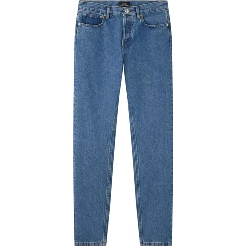 Schmal geschnittene Jeans , Herren, Größe: W34 - A.P.C. - Modalova