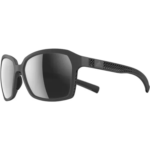 D_F Sonnenbrille Graue Verspiegelte Linse , Damen, Größe: 58 MM - Adidas - Modalova