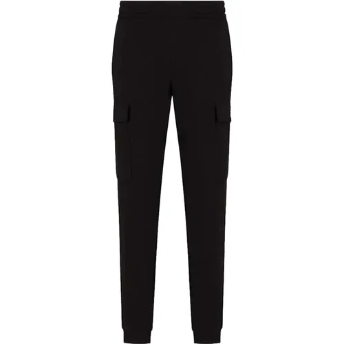 Herren Jogger Sportliche Hose mit Taschen , Herren, Größe: XS - Emporio Armani EA7 - Modalova