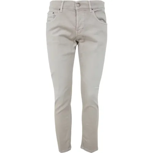 Slim-Fit Jeans for Fashionable Men , male, Sizes: W35, W38 - Dondup - Modalova