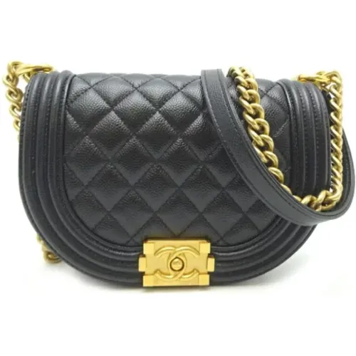 Pre-owned Leather chanel-bags , female, Sizes: ONE SIZE - Chanel Vintage - Modalova