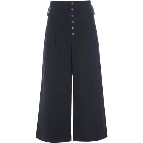 Wabi Culotte Hose Schwarz , Damen, Größe: 2XL - Bitte Kai Rand - Modalova