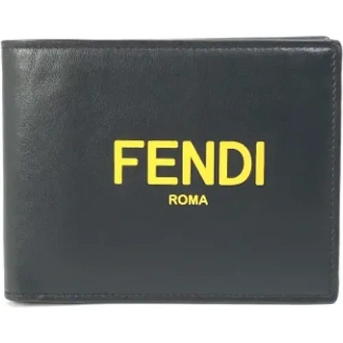 Pre-owned Leather wallets , male, Sizes: ONE SIZE - Fendi Vintage - Modalova