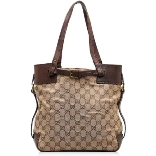 Pre-owned Canvas gucci-bags , female, Sizes: ONE SIZE - Gucci Vintage - Modalova