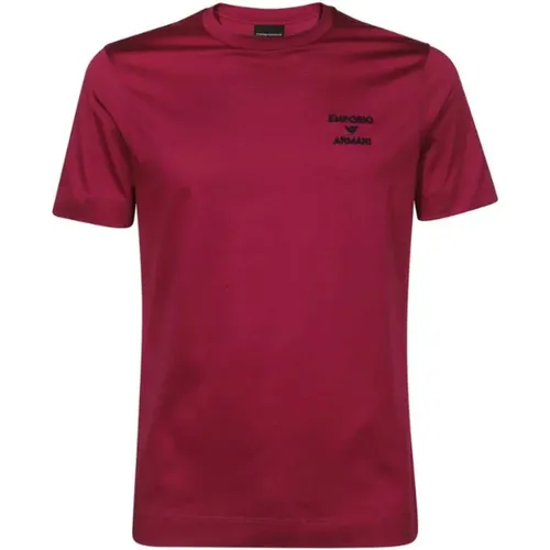 Basic T-Shirt , male, Sizes: M - Emporio Armani - Modalova