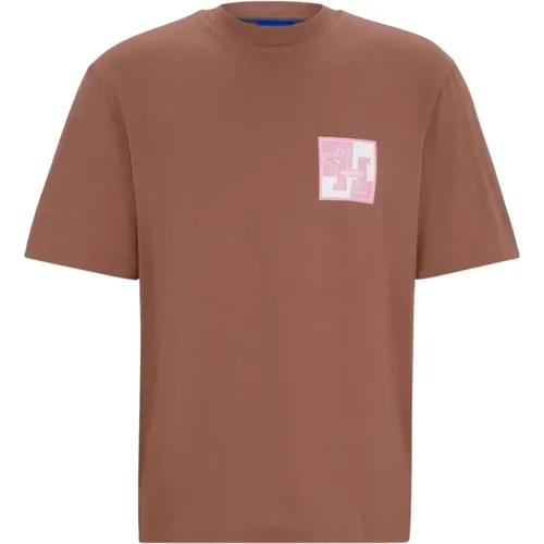 Herren Nabric T-Shirt , Herren, Größe: S - Hugo Boss - Modalova