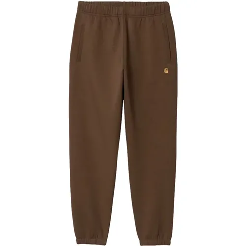 Logo Sweatpants with Adjustable Elastic Waistband , male, Sizes: XS - Carhartt WIP - Modalova