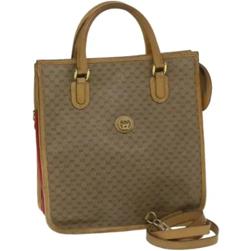 Pre-owned Leather handbags , female, Sizes: ONE SIZE - Gucci Vintage - Modalova