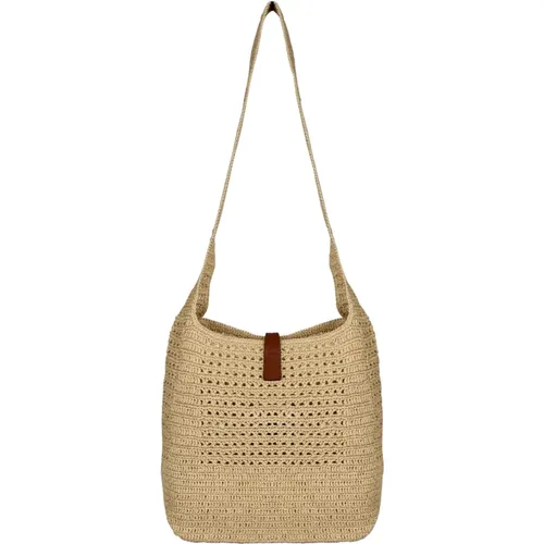 Brick Hobo Bag , female, Sizes: ONE SIZE - Saint Laurent - Modalova