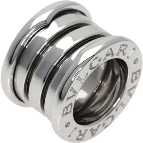 Pre-owned Silver rings , female, Sizes: ONE SIZE - Bvlgari Vintage - Modalova