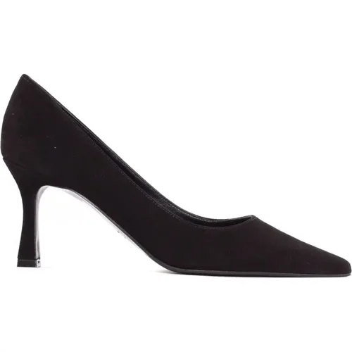 Schwarze Kate spitze Pumps , Damen, Größe: 36 EU - Roberto Festa - Modalova