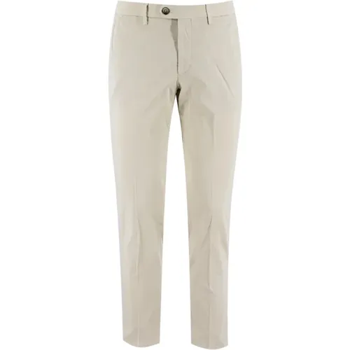 Trousers , male, Sizes: W35, W34 - Michele Carbone - Modalova