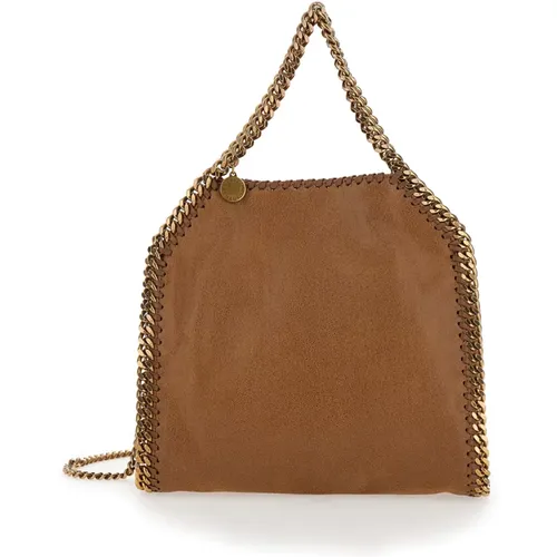 Eco Shaggy Deer Mini Tote Bag , female, Sizes: ONE SIZE - Stella Mccartney - Modalova