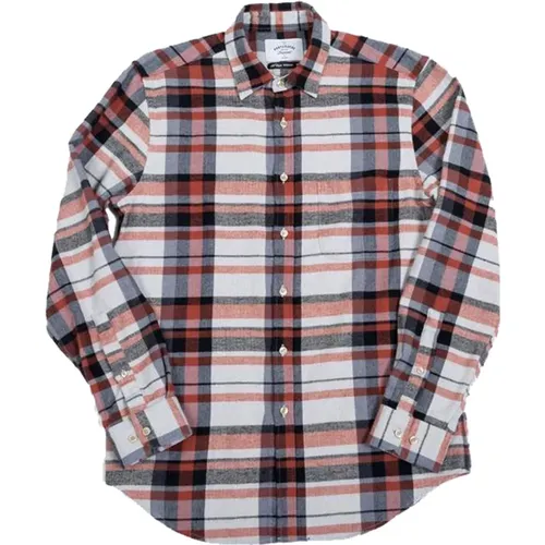 Novembro Shirt , male, Sizes: S - Portuguese Flannel - Modalova
