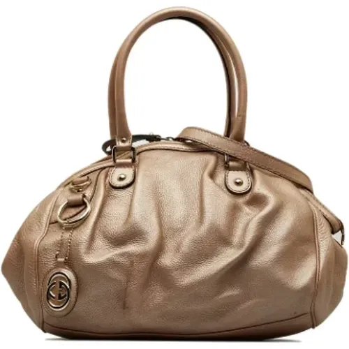 Pre-owned Leather handbags , female, Sizes: ONE SIZE - Gucci Vintage - Modalova