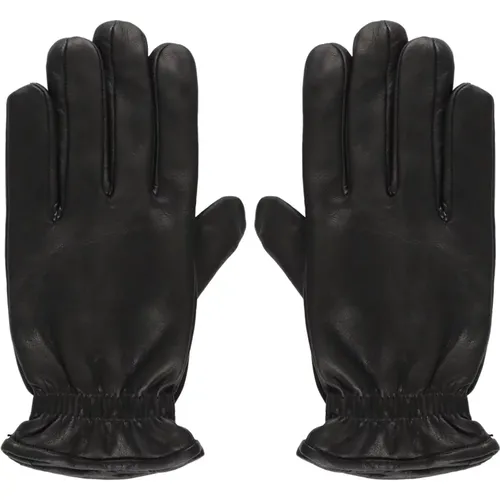 Leather Wool and Cashmere Gloves for Men , male, Sizes: 9 1/2 IN, 8 1/2 IN, 9 IN - Orciani - Modalova